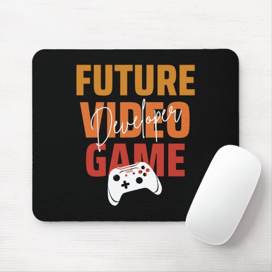 Future Video Game Developer - Funny Game Designer  マウスパッド (マウス)