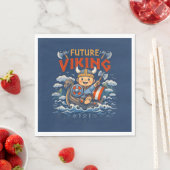 Future Viking Funny Norwegian Napkins スタンダードランチョンナプキン (インサイチュ)