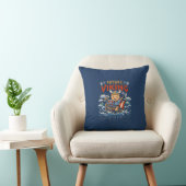 Future Viking Funny Norwegian Throw Pillow クッション (椅子)