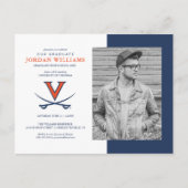 Future Virginia Cavalier Grad発表 案内ポストカード (正面)