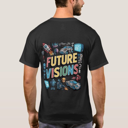 Future Visions T-Shirt Collection 🛸👕 Tシャツ (裏面)