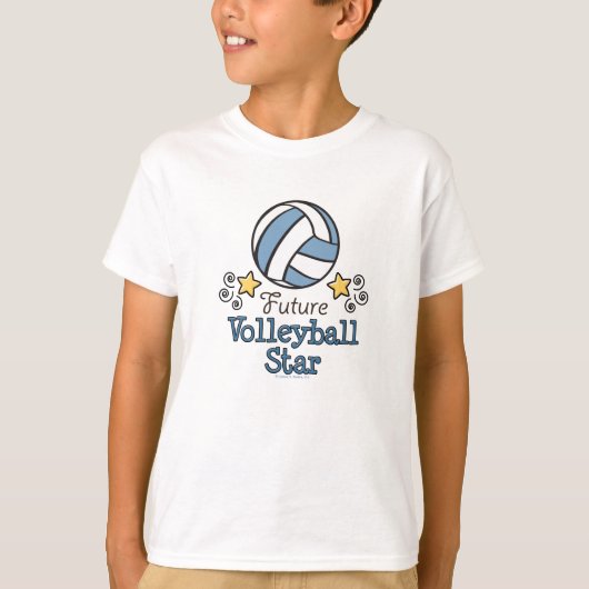 Future Volleyball Star Kids Sweatshirt Tシャツ (正面)