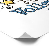 Future Volleyball Star Poster ポスター (角)