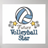 Future Volleyball Star Poster ポスター (正面)