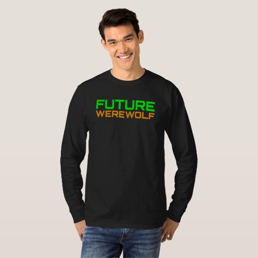 FUTURE WERWOLF民俗動物科学小説ハ Tシャツ (正面フル)