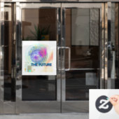 Future Window Cling ウィンドウサイン (オフィスドア)