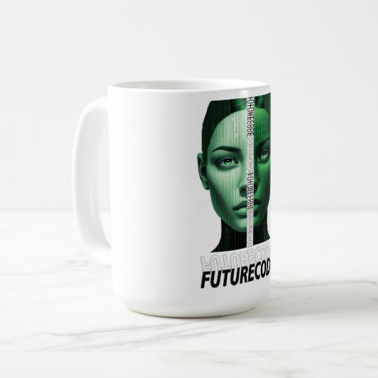 FUTURECODE コーヒーマグカップ (正面左)