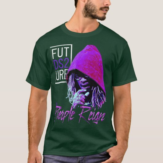 Futurehe Purple Reignour family Tシャツ (正面)