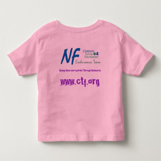 FUTUREMARATHONRUNNER トドラーTシャツ (裏面)