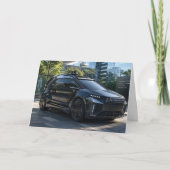 Futuristic AI Security Vehicle  カード (正面)