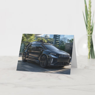 Futuristic AI Security Vehicle  カード