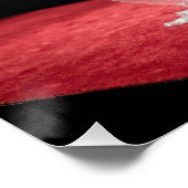 Futuristic Alien Model In Cobweb Gown ポスター (コーナー)