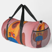 Futuristic Animal Art Large Duffel Bag ダッフルバッグ (右コーナー)
