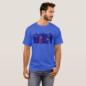 Futuristic Bitcoin City Tシャツ (正面フル)