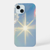 Futuristic Blue Chrome iPhone 14 Pro Max Cover iPhone 15ケース (裏面)