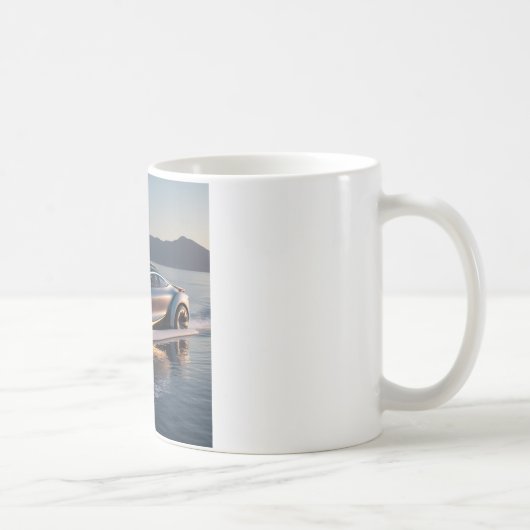 Futuristic Car コーヒーマグカップ (右)