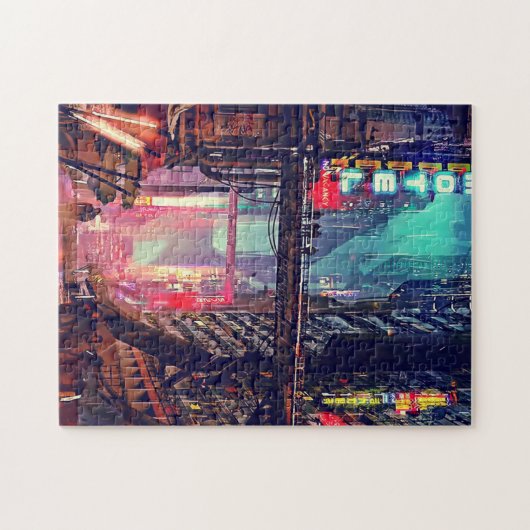 Futuristic City ジグソーパズル (横)