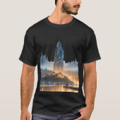 Futuristic Cityscape Tシャツ (正面)