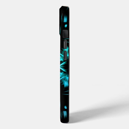 Futuristic Electric Plasma Fractal Design Case-Mate iPhoneケース (裏面 / 左)