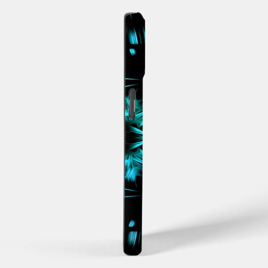 Futuristic Electric Plasma Fractal Design Case-Mate iPhoneケース (裏面 / 右)