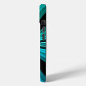 Futuristic Electric Plasma Fractal Design Case-Mate iPhoneケース (裏面 / 左)