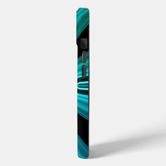 Futuristic Electric Plasma Fractal Design Case-Mate iPhoneケース (裏面 / 左)