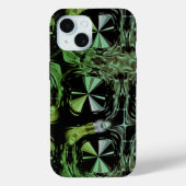 Futuristic Electric Plasma Fractal Design Case-Mate iPhoneケース (裏面)