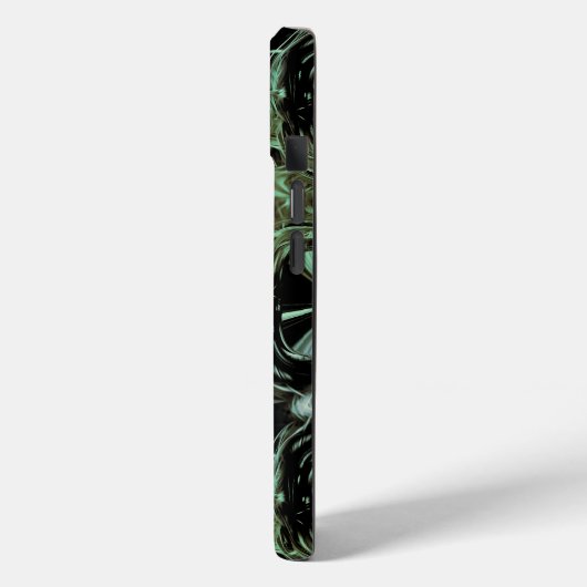 Futuristic Electric Plasma Fractal Design Case-Mate iPhoneケース (裏面 / 左)