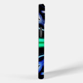 Futuristic Electric Plasma Fractal Design Case-Mate iPhoneケース (裏面 / 右)