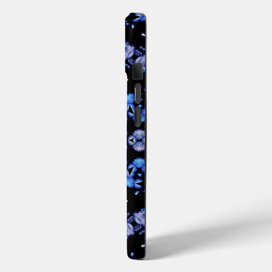 Futuristic Electric Plasma Fractal Design Case-Mate iPhoneケース (裏面 / 左)