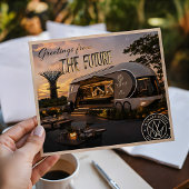 Futuristic Food Truck Luxury Concept  ポスター