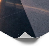 Futuristic High-Speed Train Station ポスター (角)