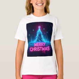  Futuristic Holiday Glow Design Tシャツ
