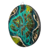 Futuristic Marshlands ダーツボード (正面右)