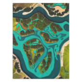 Futuristic Marshlands テーブルクロス (正面)