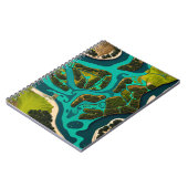 Futuristic Marshlands ノートブック (左側)