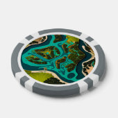 Futuristic Marshlands ポーカーチップ (シングル)