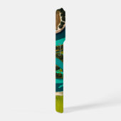 Futuristic Marshlands iPhoneケース (右側面)
