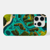 Futuristic Marshlands iPhoneケース (裏面横)