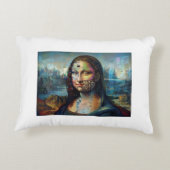 Futuristic Mona Lisa Cushion アクセントクッション (裏面)