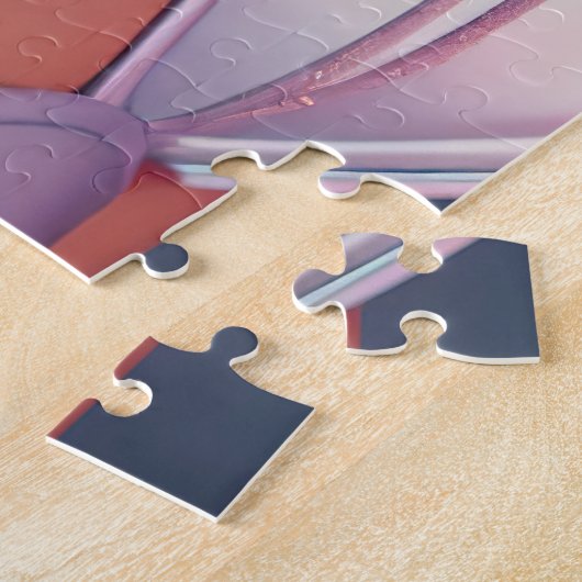 Futuristic queen ジグソーパズル (側面)