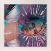 Futuristic queen ジグソーパズル (横)