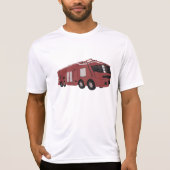 Futuristic Red Sci-Fi Command Vehicle Tシャツ (正面)