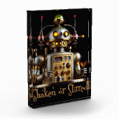 Futuristic Robot Bartender "Shaken or Stirred" フォトブロック (左)