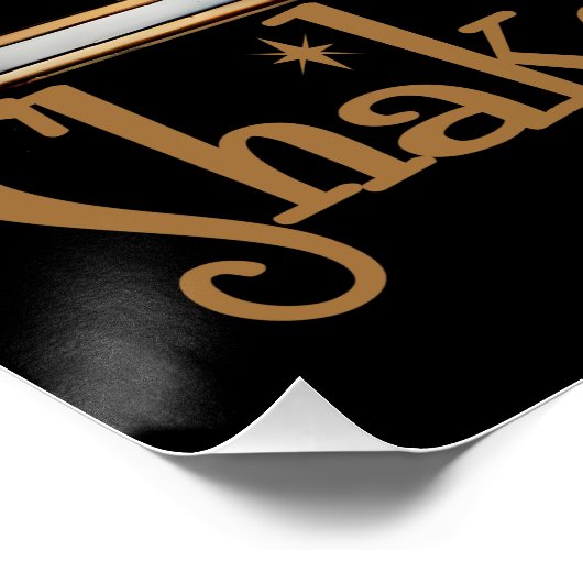 Futuristic Robot Bartender "Shaken or Stirred" ポスター (コーナー)