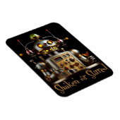 Futuristic Robot Bartender "Shaken or Stirred" マグネット (右側)