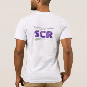 Futuristic Robotics Companyのロボット未来のフィクション Tシャツ (裏面)