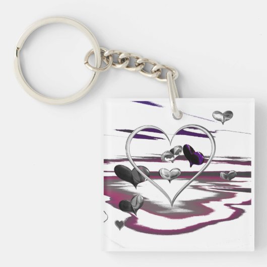 Futuristic Romance キーホルダー (正面)