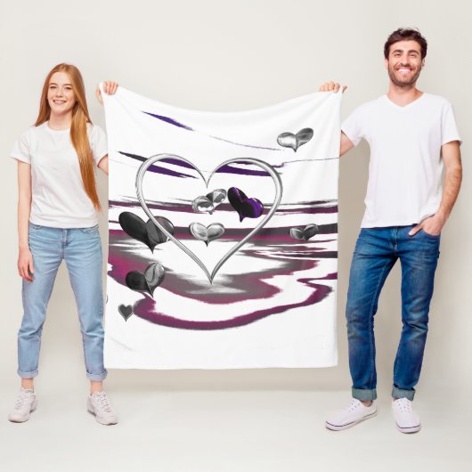 Futuristic Romance フリースブランケット (インサイチュ)