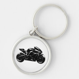 Futuristic Sport Motorcycle Design キーホルダー